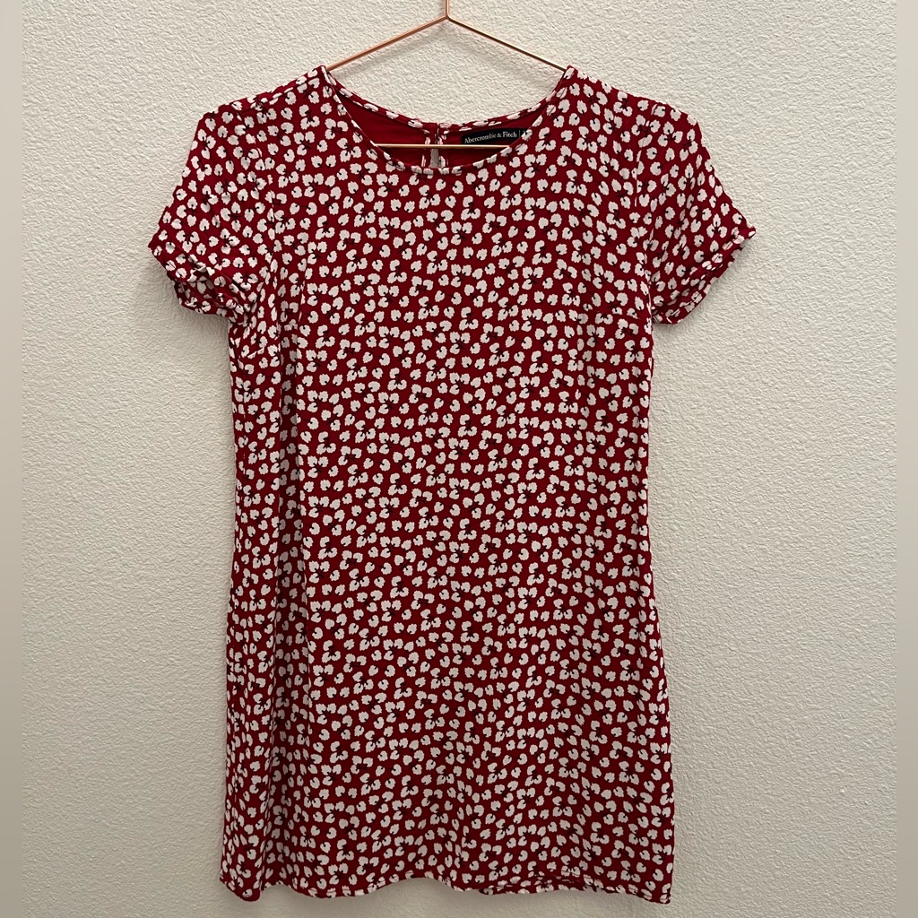 Abercrombie And Fitch Red Dress